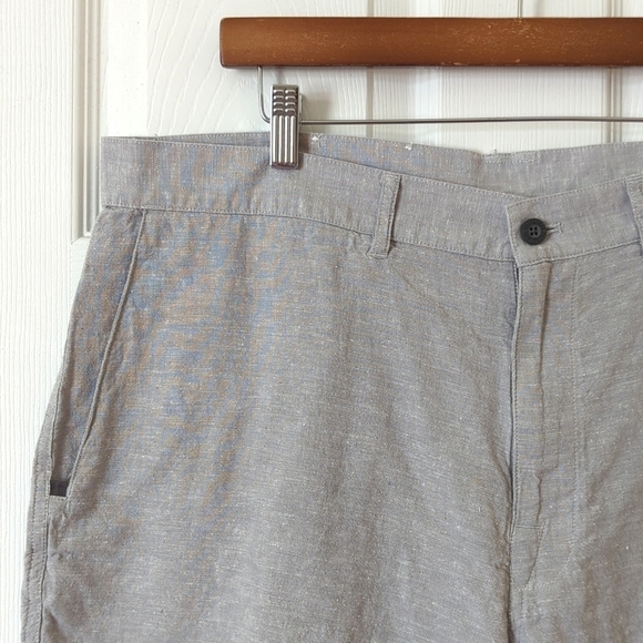 Patagonia Back Step Classic Lightweight Hemp & Organic Cotton Shorts Gray 38 - Picture 7 of 12